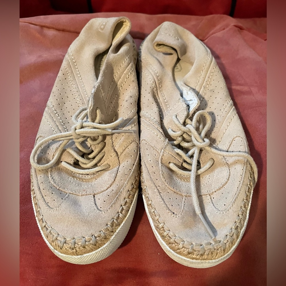 Coach Beige Parson Slip-On Shoes